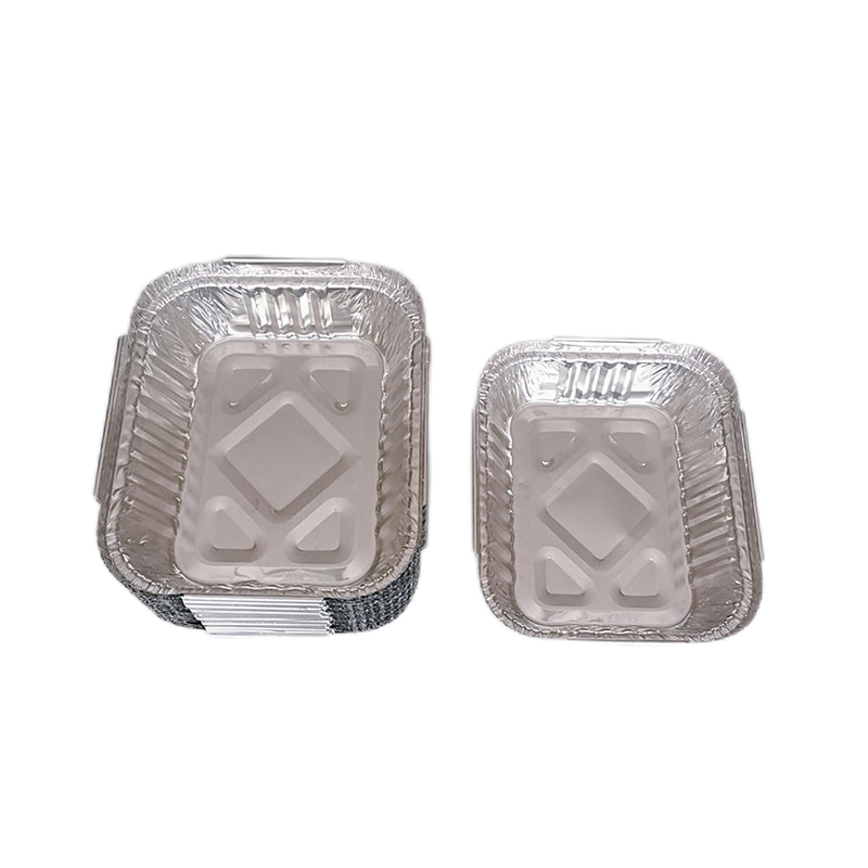 Petites casseroles en aluminium de 190 ml avec couvercles transparents, boîte de restauration rapide