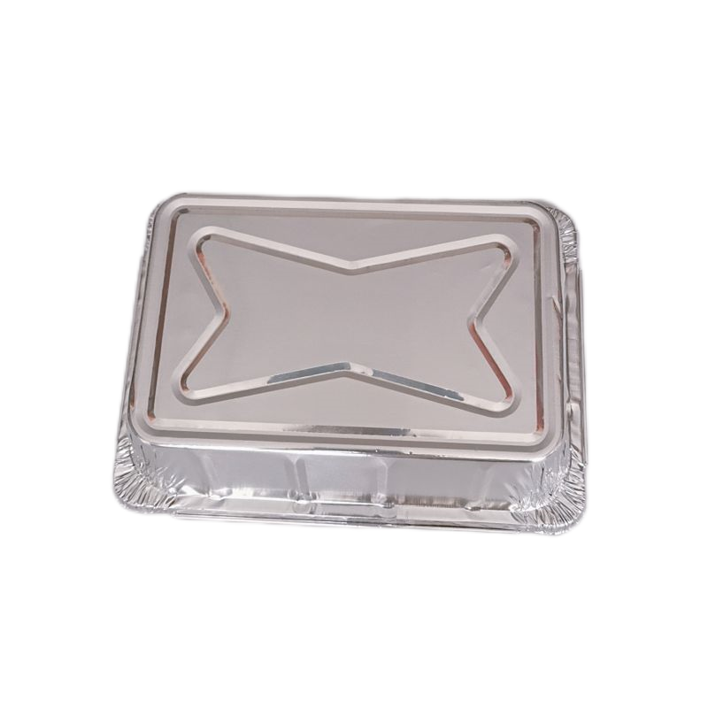 Plateau de four jetable en aluminium de qualité alimentaire 1100 ml