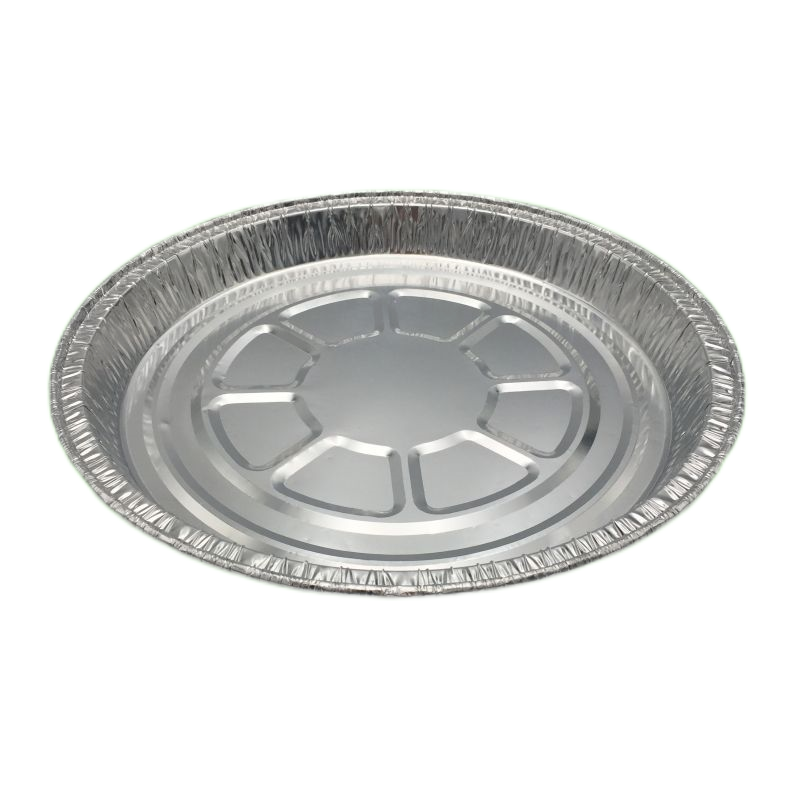 Poêle de service en aluminium pour pizza, cuisson au barbecue, 10 pouces