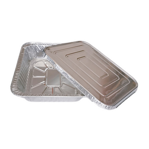 Couvercle pour plaque à rôtir rectangulaire en aluminium de 3 200 ml