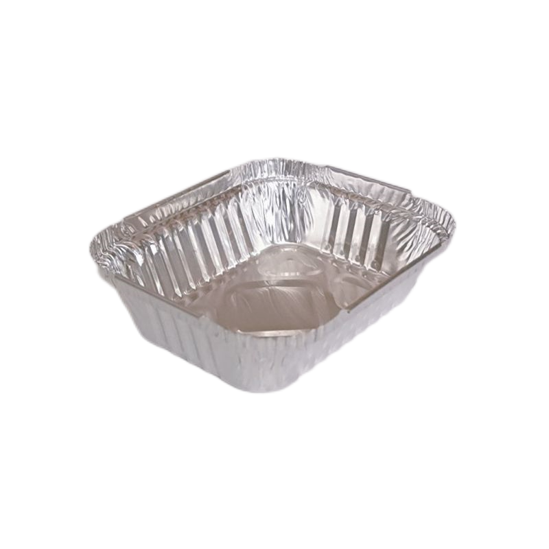 Petites casseroles en aluminium de 190 ml avec couvercles transparents, boîte de restauration rapide