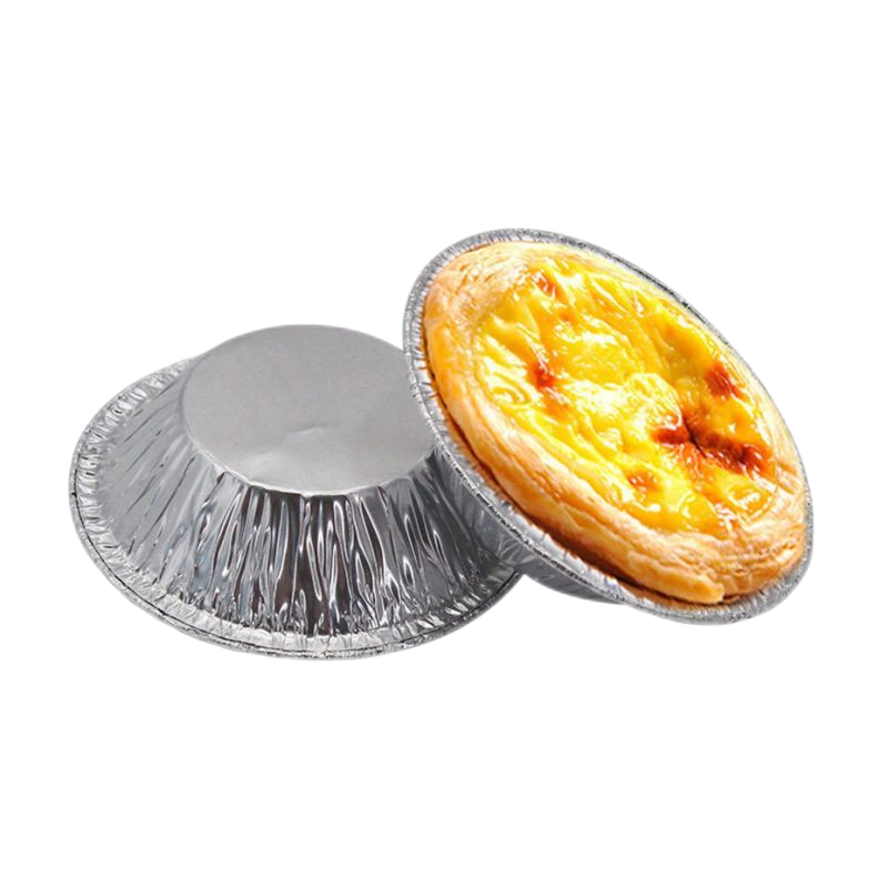 Étui à tartelettes en mini feuille d'aluminium de 60 ml