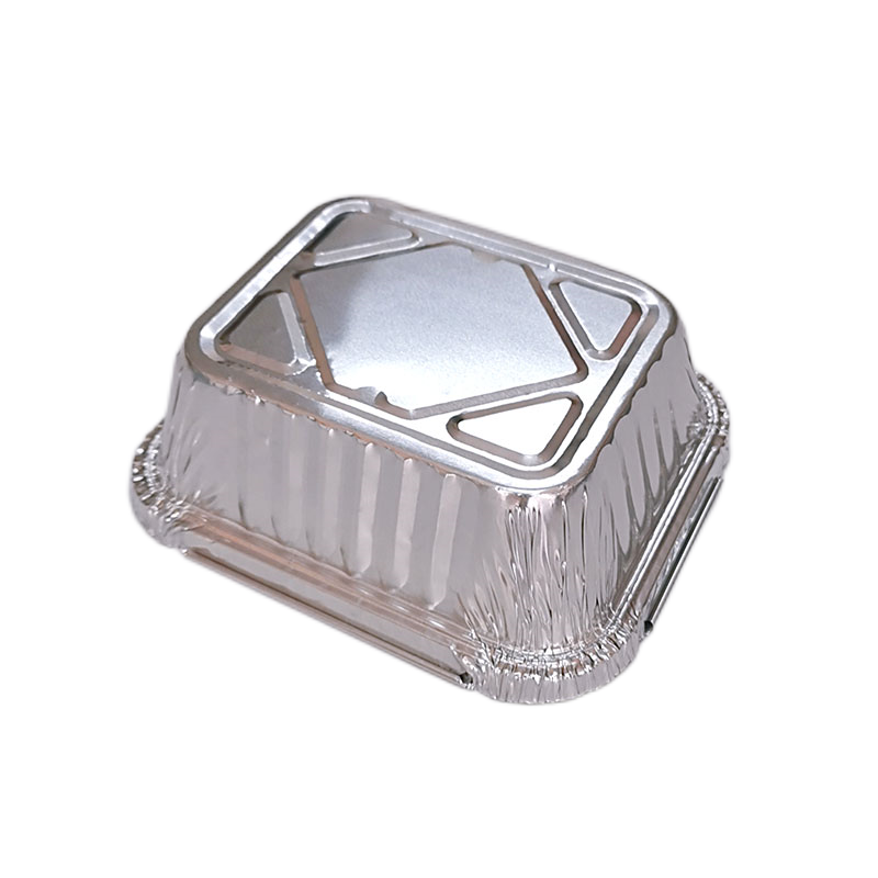 Petit plat à tarte en aluminium durable avec couvercle