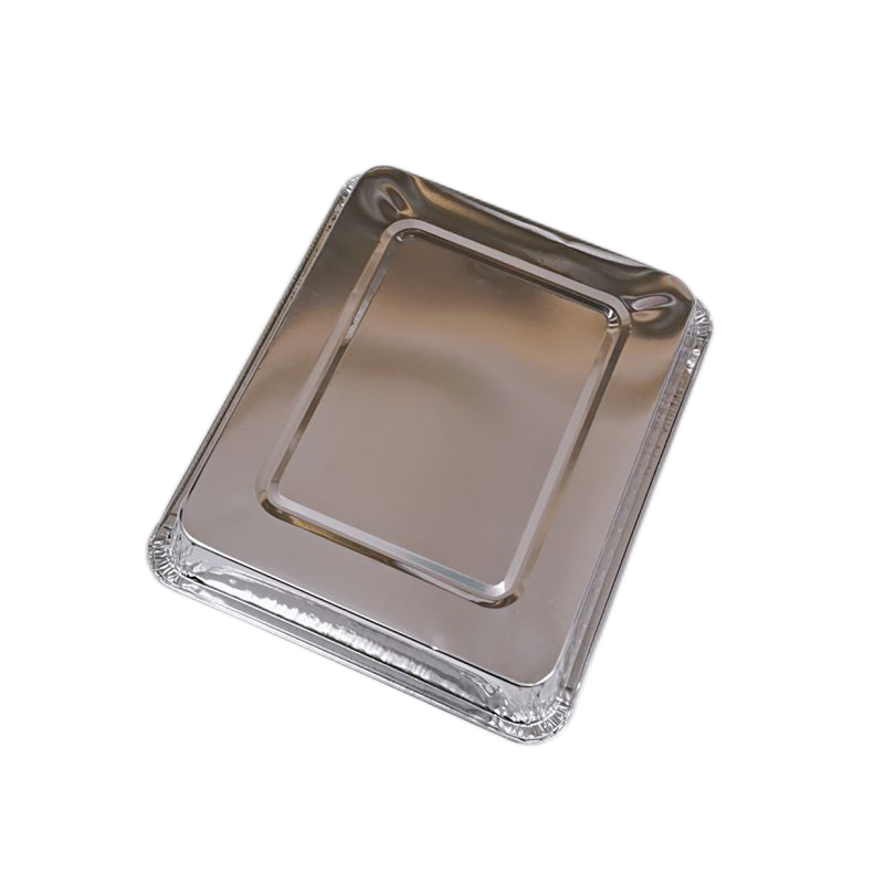 Petite boîte carrée en papier d'aluminium de 750 ml, vente en gros en usine