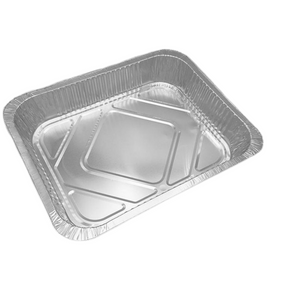 Casseroles profondes de table à vapeur en aluminium demi-taille de 3000 ml