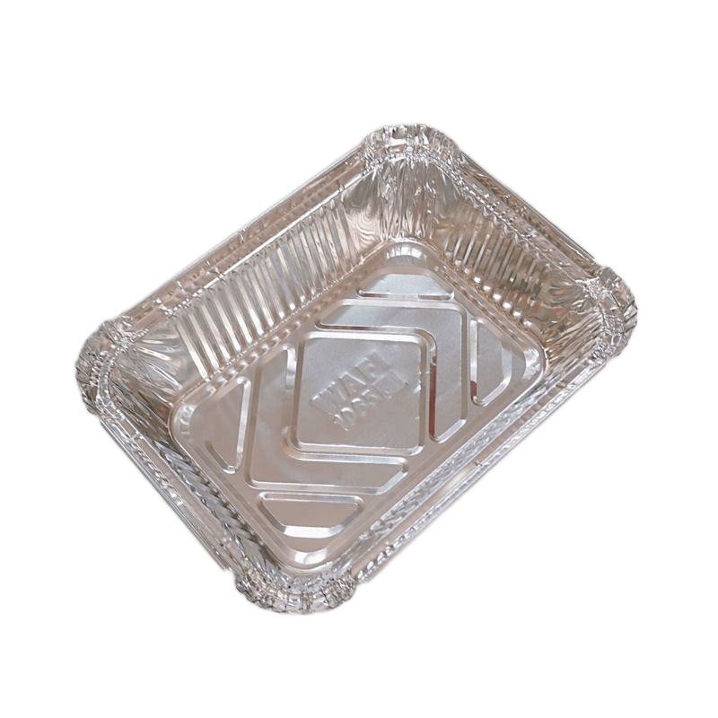 Casseroles jetables en aluminium de 650 ml avec couvercles en carton