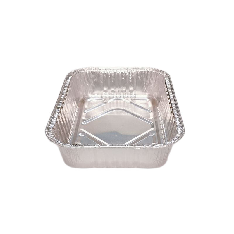 Plateau de cuisson rectangulaire en papier d'aluminium de 600 ml