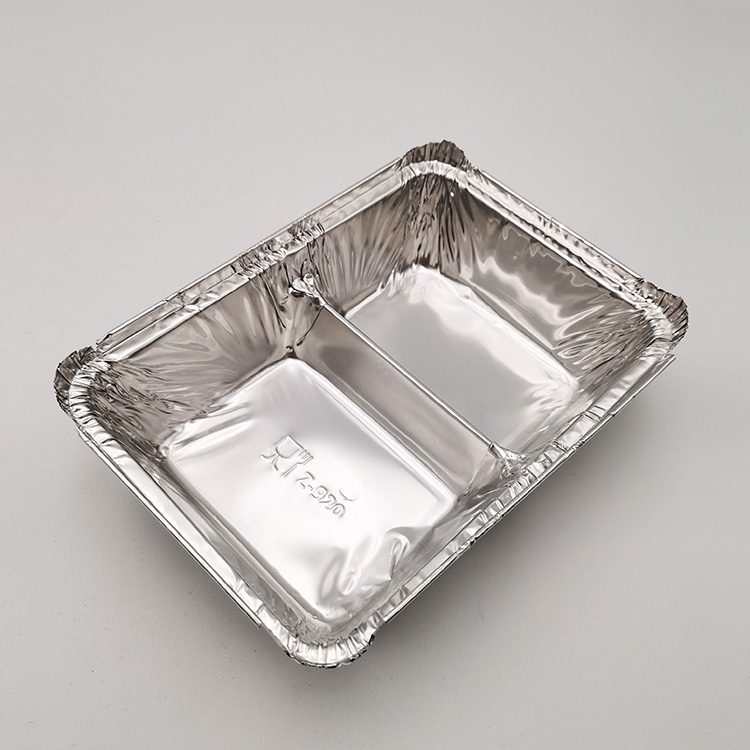 Vaisselle en aluminium profonde à deux grilles