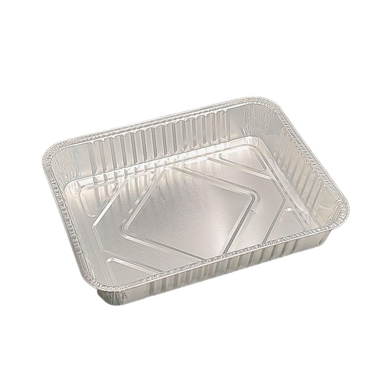 Plaque de barbe à plaque de barbecue en aluminium à aluminium rectangulaire moyen