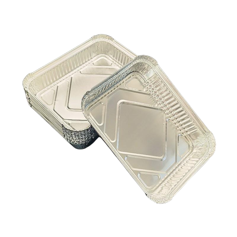 900 ml de feuille de bouffée en aluminium rectangulaire moyen