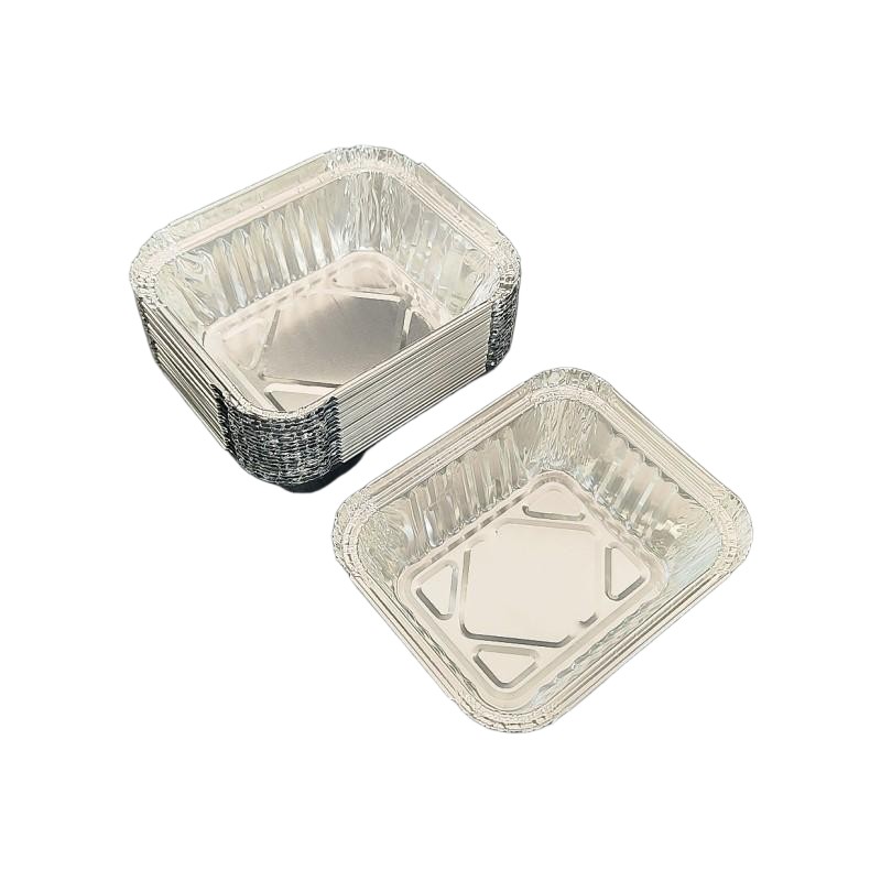Mini-plat à tarte en aluminium réutilisable