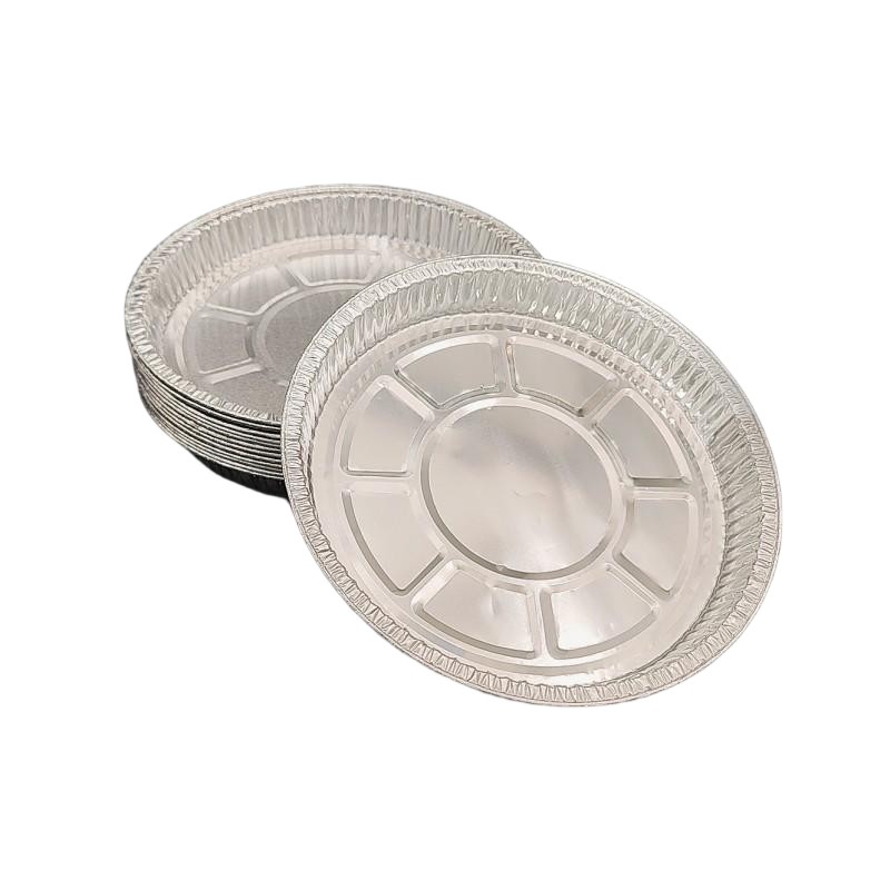 8,5 pouces Plat à pizza en aluminium jetable Pizza Plat