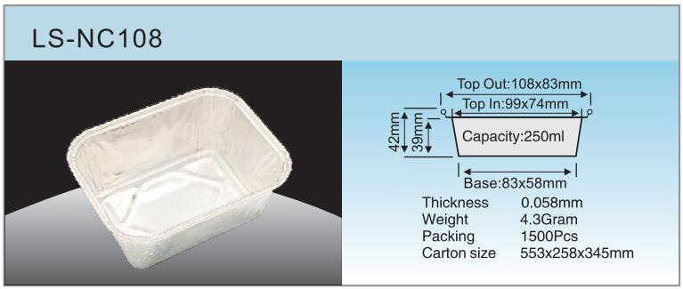Sp&eacute;cification LS-NC108