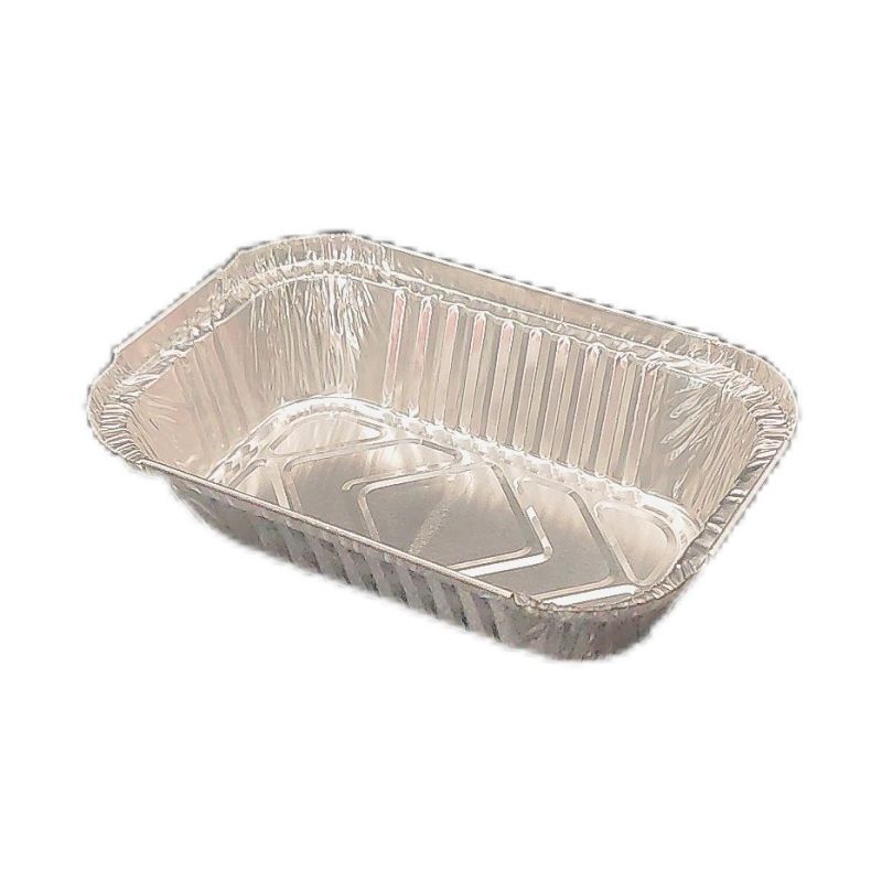 Ustensiles de cuisson jetables rectangulaires du papier d'aluminium 600ml