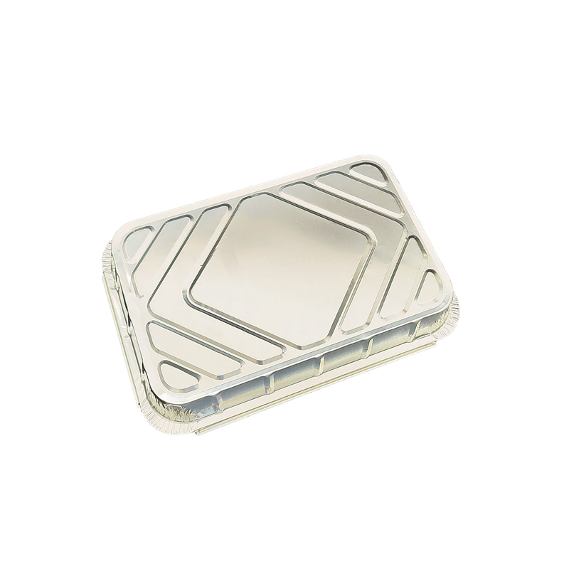 2200 ml rectangle rectangle jetable en aluminium Pandes de cuisson en aluminium