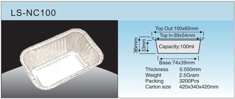 Sp&eacute;cification LS-NC100