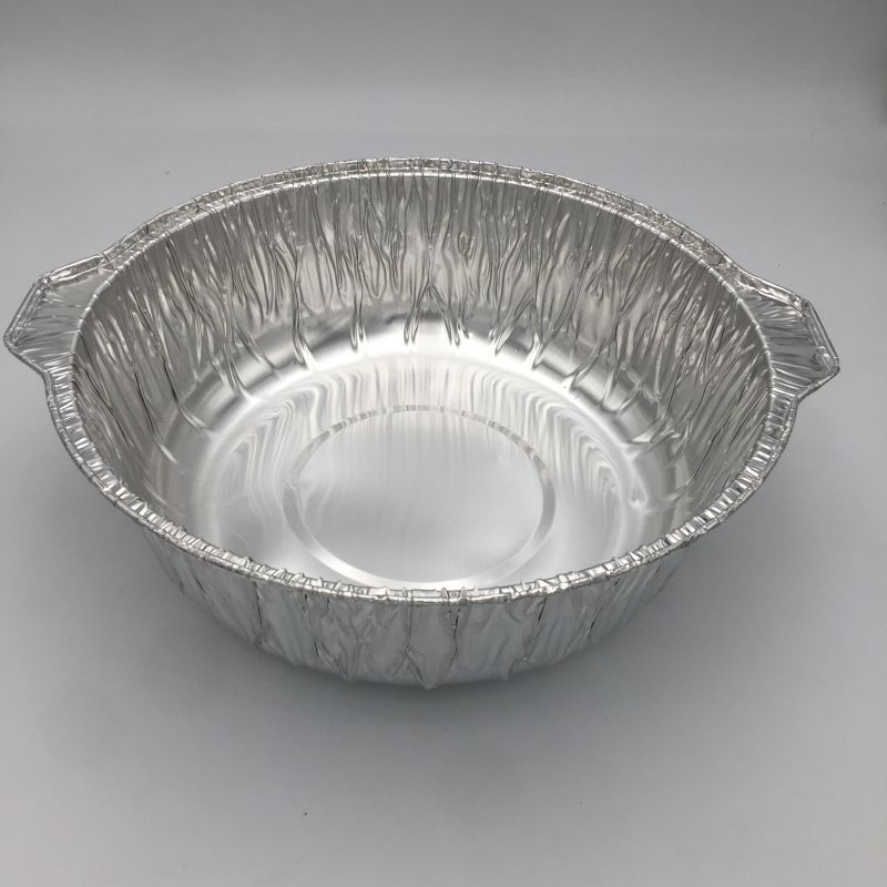 R&eacute;cipient en feuille d'argent