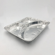 Petits plats à four et couvercles en aluminium