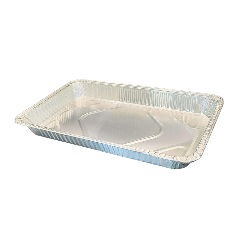 Extra large 6500 ml plateau de four en aluminium avec couvercle, durable