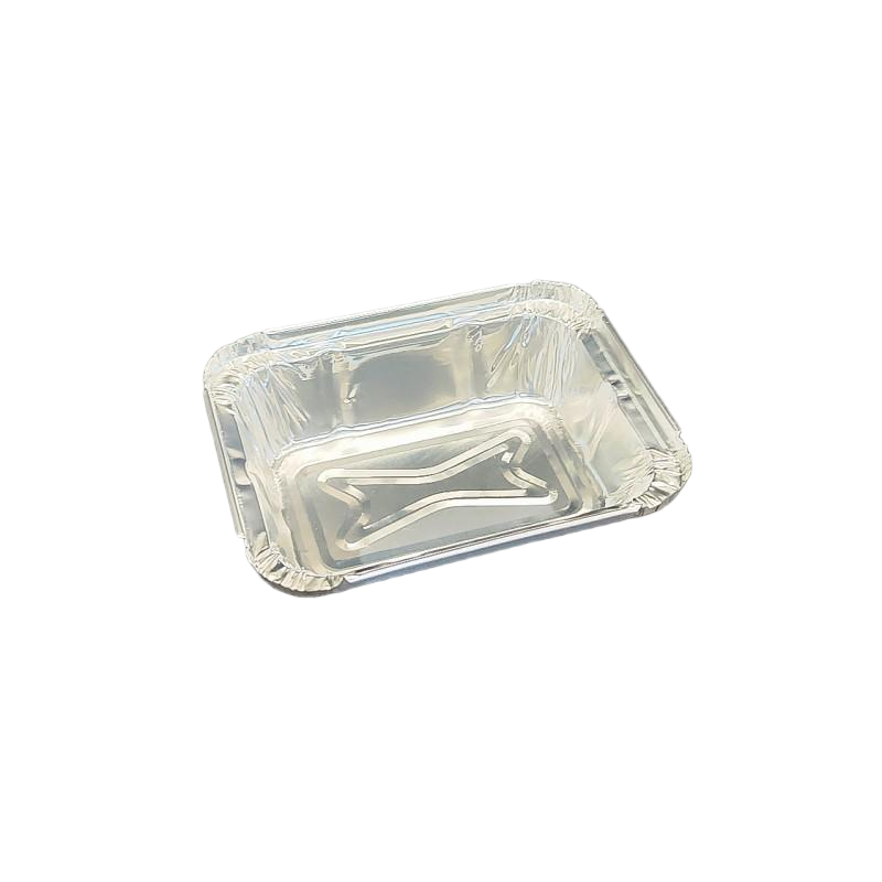 180 ml mini plateau en aluminium pour la cuisson et les prises 