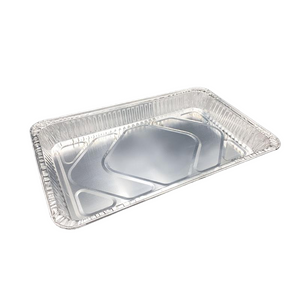 Extra large 6500 ml plateau de four en aluminium avec couvercle, durable