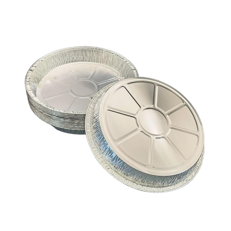 Ferce d'aluminium de 11 pouces de 11 pouces à goutte à goutte ronde, à sécurité alimentaire