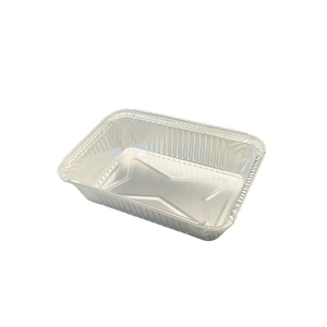 Plateau de four en aluminium de qualité alimentaire jetable 1100 ml