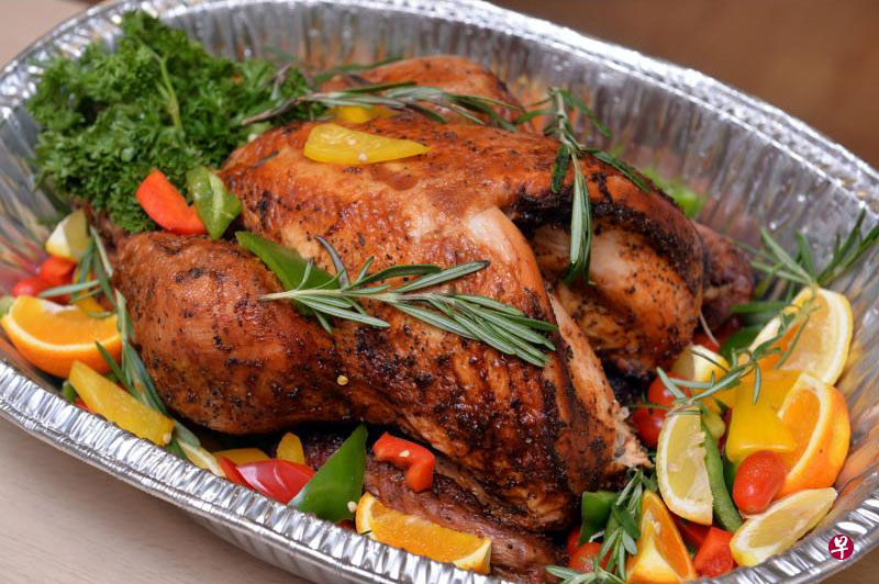 Plaque de dinde en feuille ovale