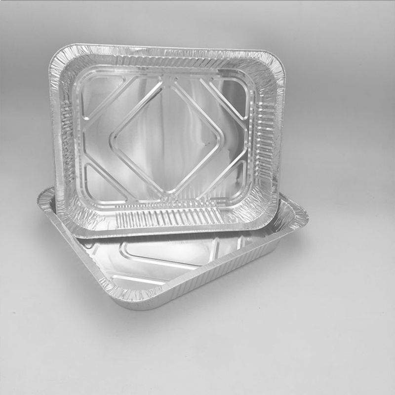 plat de buffet en aluminium