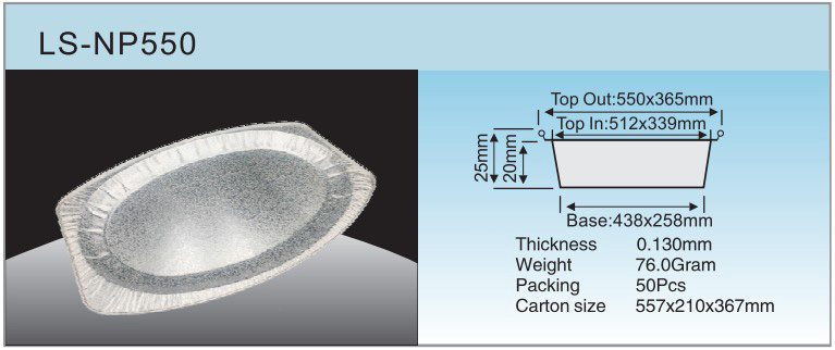 Sp&eacute;cification LS-NP550