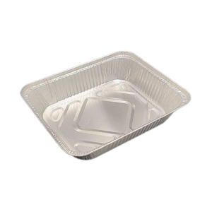 Plateau rectangulaire de service de restauration de plat de cuisson de papier d'aluminium de 3200 ml