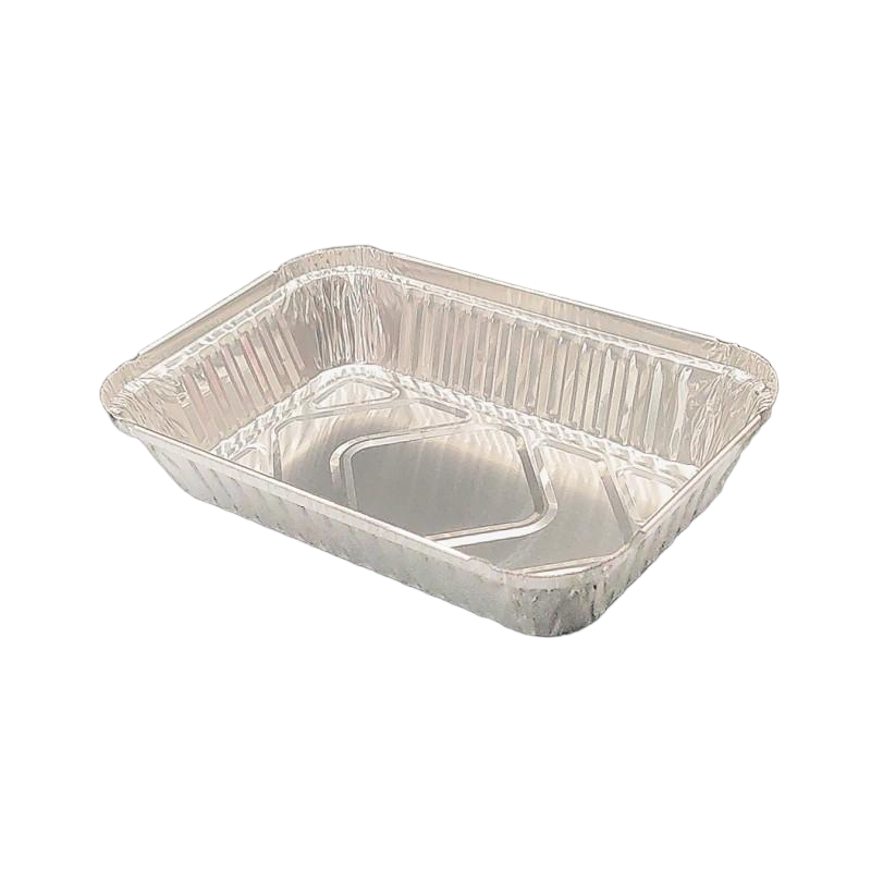 Pan de cuisson à feuille d'aluminium recouverte de 750 ml rectangulaire