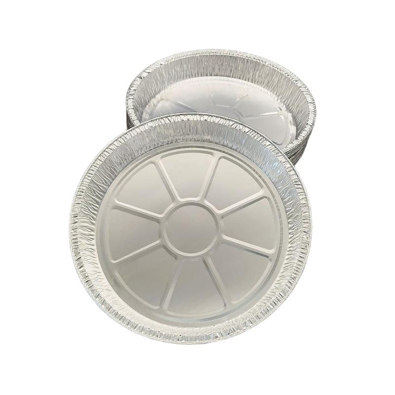 Ferce d'aluminium de 11 pouces de 11 pouces à goutte à goutte ronde, à sécurité alimentaire