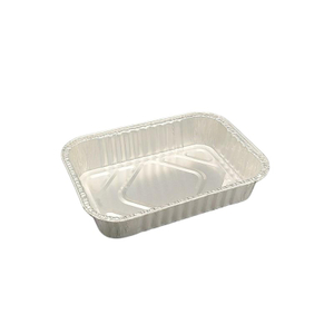 600 ml plateau de cuisson en aluminium rectangulaire en aluminium