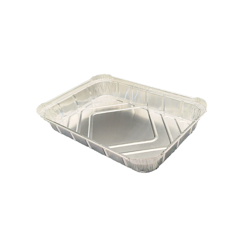 2200 ml rectangle rectangle jetable en aluminium Pandes de cuisson en aluminium