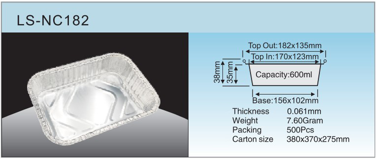 Sp&eacute;cification LS-NC182