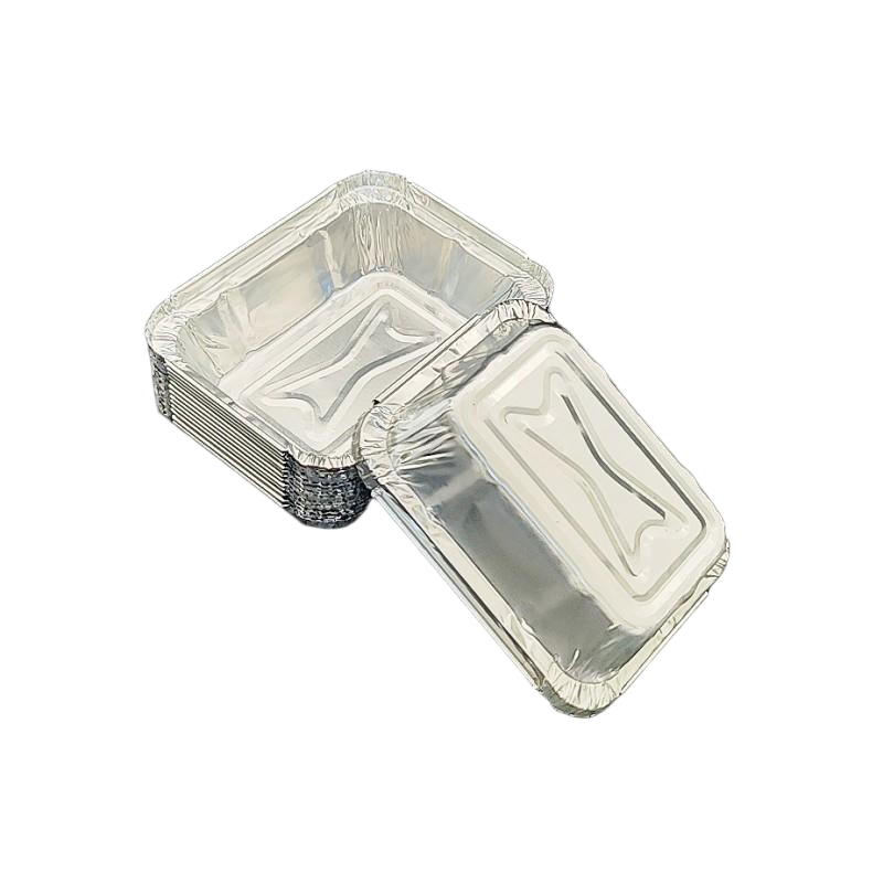 180 ml mini plateau en aluminium pour la cuisson et les prises 