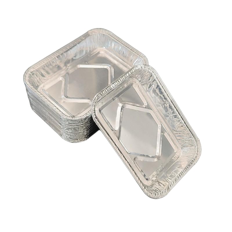 Petites casseroles jetables de place de batterie de cuisine de préparation de repas du papier d'aluminium 280ml