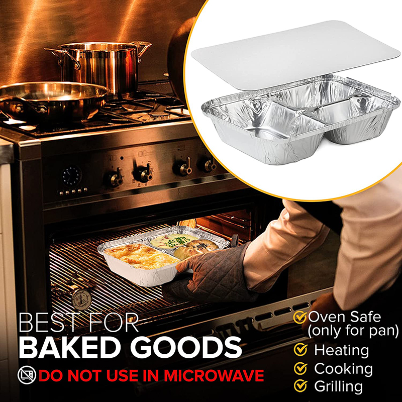 plateau alimentaire en aluminium