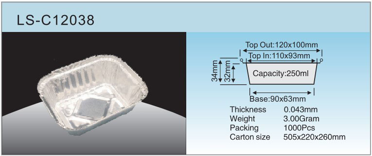 Sp&eacute;cification LS-C12038