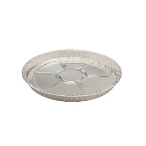 Plateau sûr de four de plat de pizza de papier d'aluminium de 10 pouces