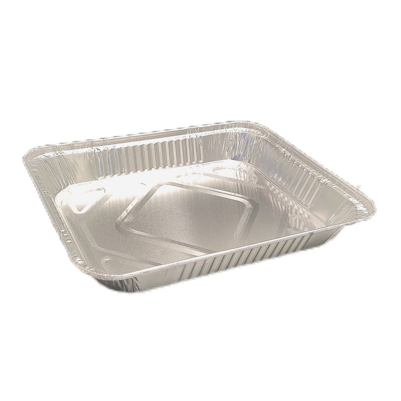 Récipient alimentaire en aluminium jetable pour la cuisson de la rôtissage