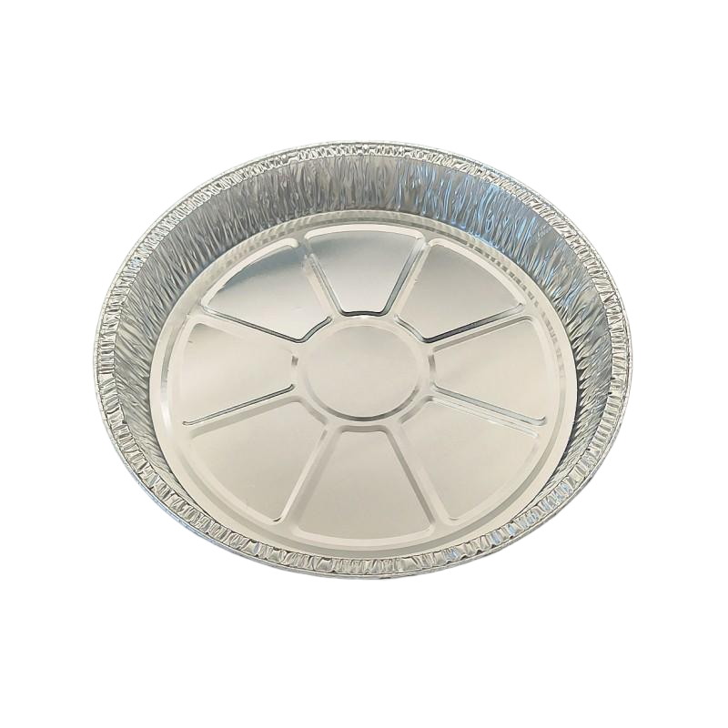 Ferce d'aluminium de 11 pouces de 11 pouces à goutte à goutte ronde, à sécurité alimentaire