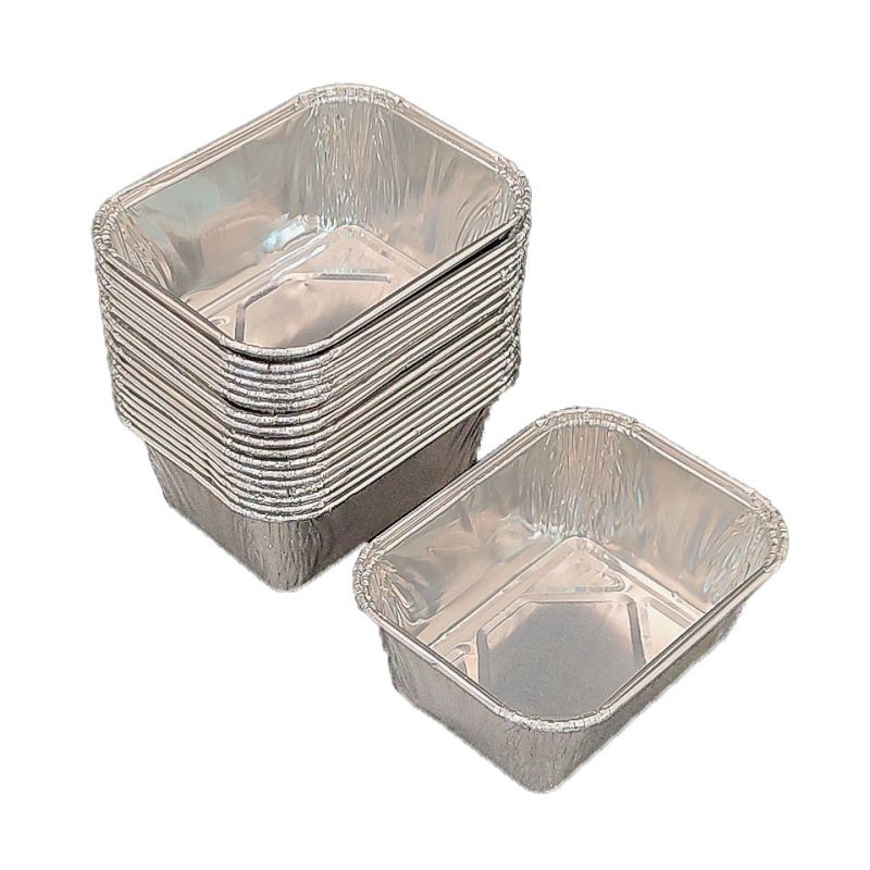 Casserrole jetable mignonne de mini casseroles de pain de papier d'aluminium 250ml