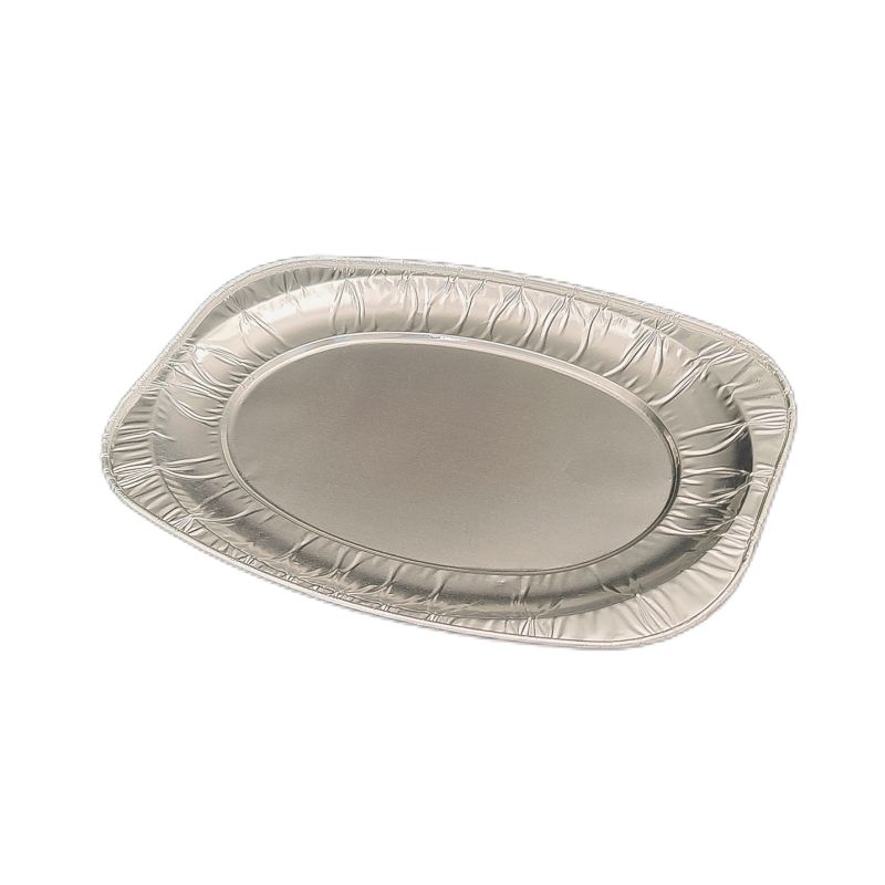 Feuille d'aluminium jetable, cuisson, cuisson, rôtissage, assiette de poisson