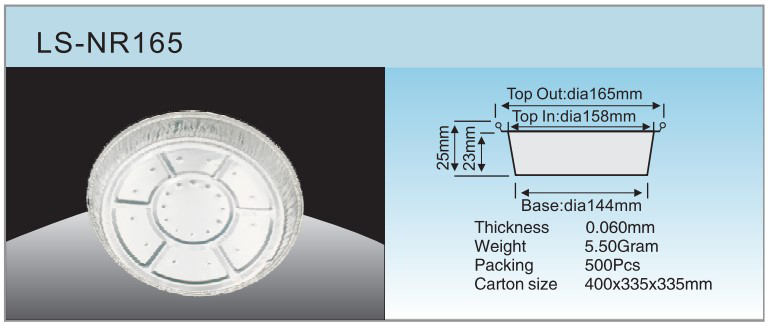 Sp&eacute;cification LS-NR165NR165