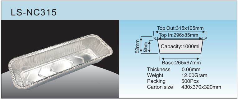 Sp&eacute;cification LS-NC315