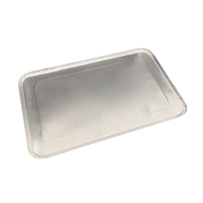 Extra large 6500 ml plateau de four en aluminium avec couvercle, durable