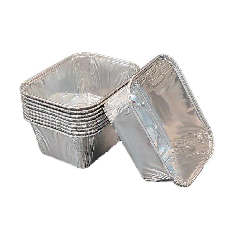 Casserrole jetable mignonne de mini casseroles de pain de papier d'aluminium 250ml