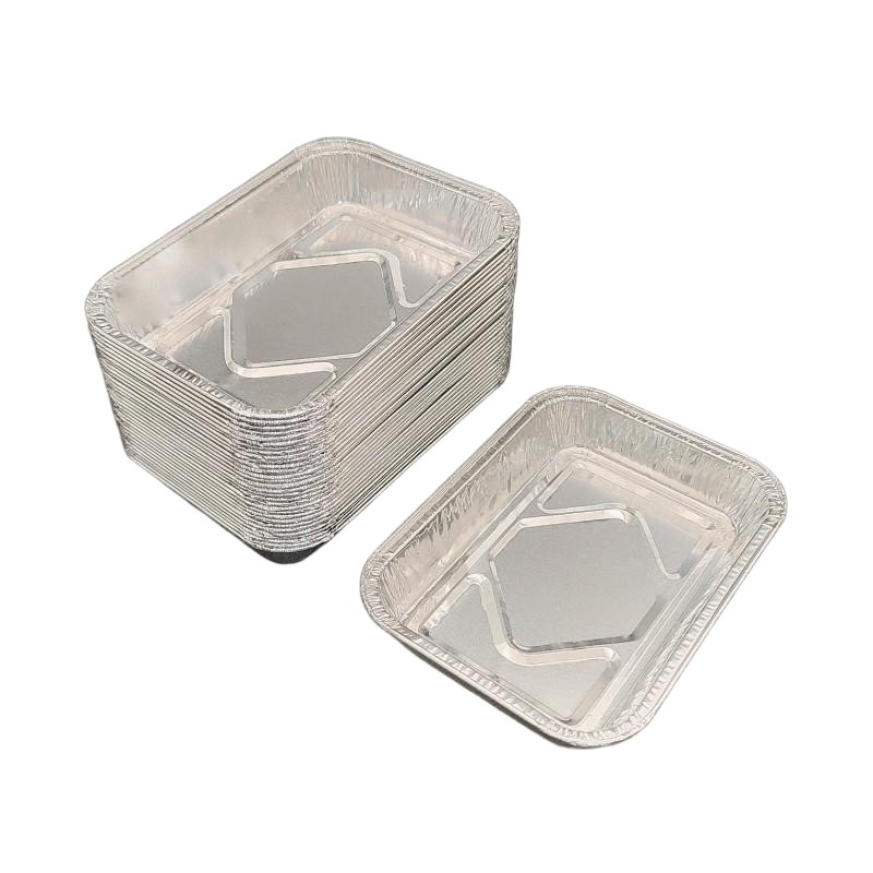 Petites casseroles jetables de place de batterie de cuisine de préparation de repas du papier d'aluminium 280ml
